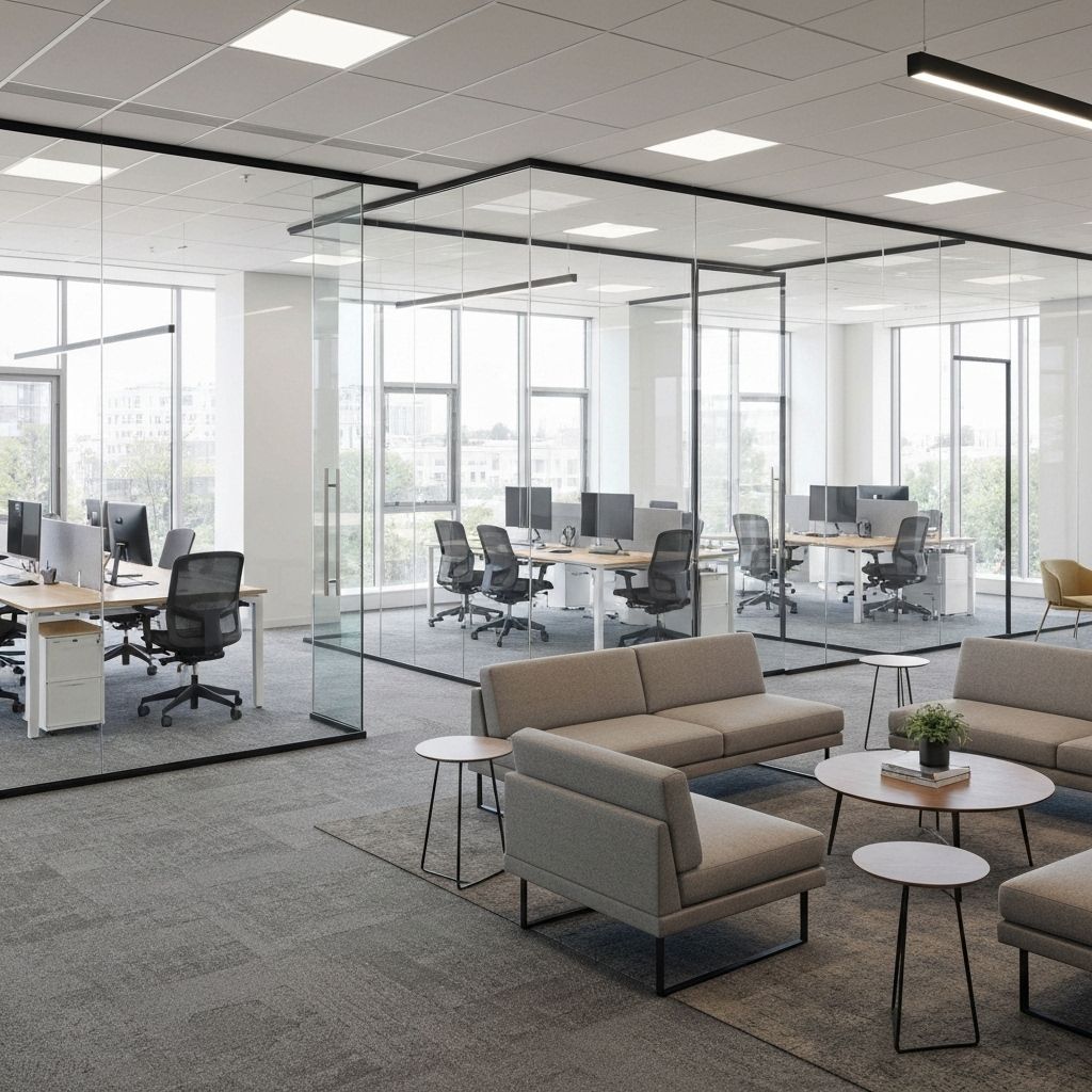 Modern commercial office interior